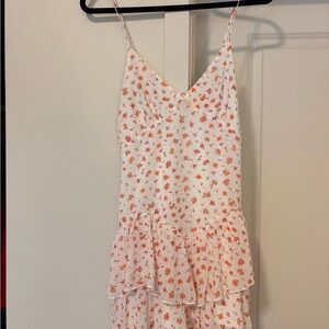 Floral Spaghetti Strap Dress